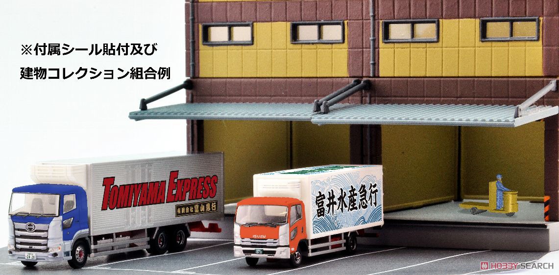 ザ・トラックコレクション 豊洲 冷凍トラック・ターレット式場内運搬車セット (2台セット) (鉄道模型) その他の画像4