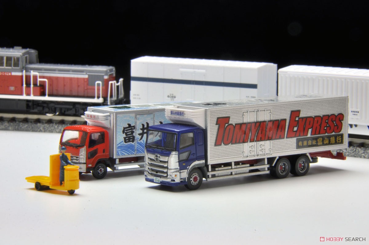 ザ・トラックコレクション 豊洲 冷凍トラック・ターレット式場内運搬車セット (2台セット) (鉄道模型) その他の画像5