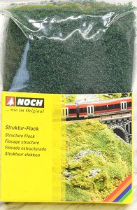 07333 草地用フロック 暗緑 (20g) (Struktur-Flock dunkelgrun fein, 3mm) (鉄道模型)