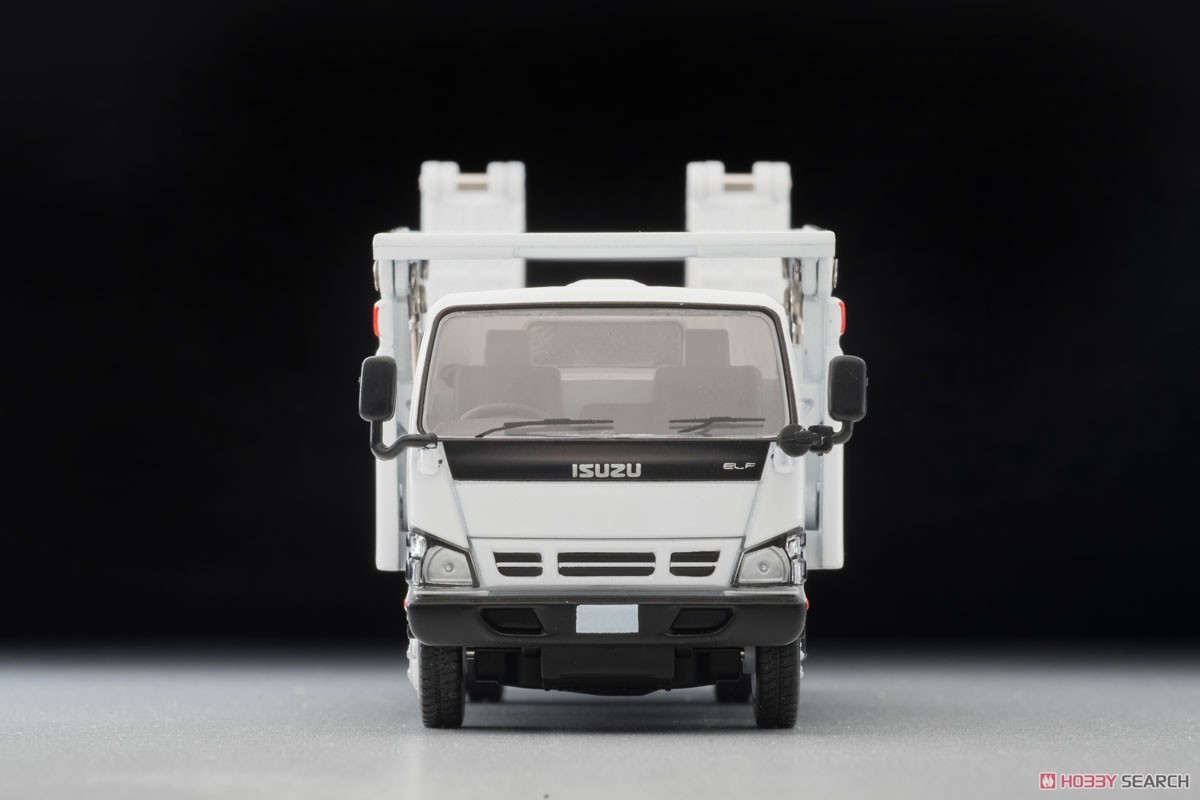 TLV-N191a Isuzu ELF Hanamidai Auto Safety Loader Big Wide (White) (Diecast Car) Item picture3