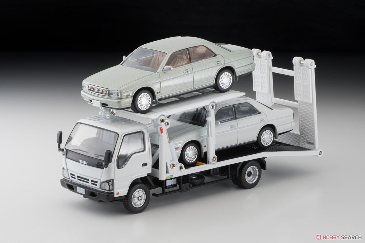 TLV-N191a Isuzu ELF Hanamidai Auto Safety Loader Big Wide (White) (Diecast Car) Other picture3