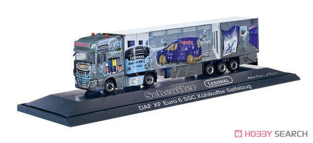(HO) DAF XF SSC カスタム冷蔵ボックスセミトレーラー `Scheufler/Lesonal` (鉄道模型) 商品画像1