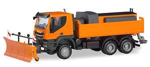 (HO) イベコ トラック 6x6 除雪車 (鉄道模型)