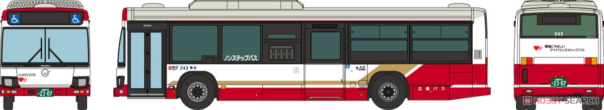 全国バスコレクション [JB072] 広島バス (広島県) (鉄道模型) その他の画像1