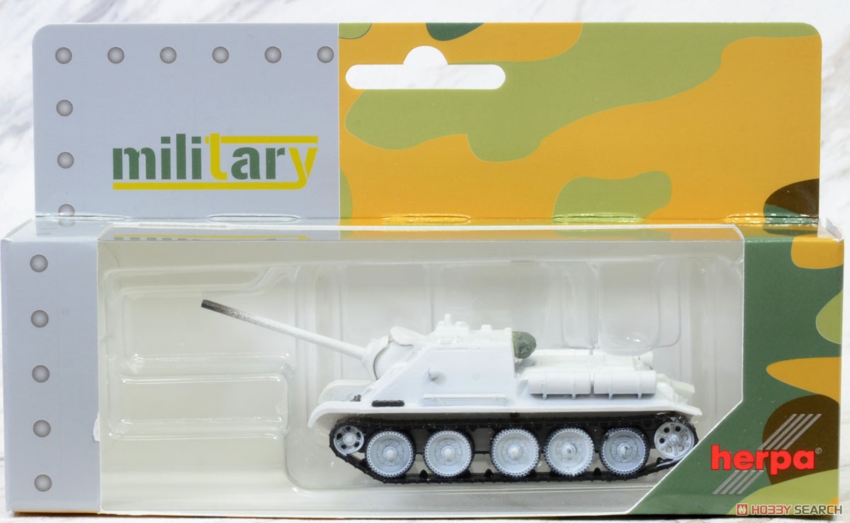 駆逐戦車 SU-100 冬迷彩 (完成品AFV) パッケージ1