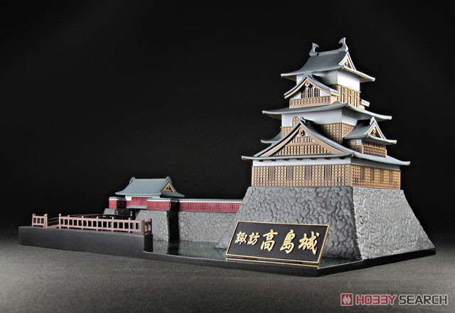 Takashima Castle x Yurucamp Set -Castle & Bike & Solo Camp Girl- (Plastic model) Item picture5