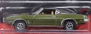 Vintage Muscle 1969 Pontiac Firebird Verdoro Green Poly (ミニカー)