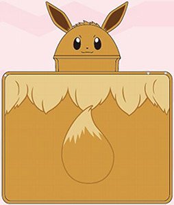 Pokemon 3 Way Blanket Eevee (Anime Toy)