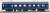 1/80(HO) J.N.R. Series 10 Passenger Car (Night Express) Set (4-Car Set) (Model Train) Item picture4