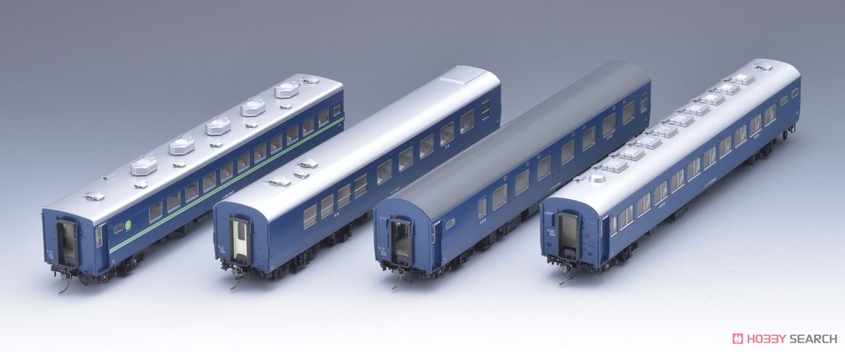 16番(HO) 国鉄 10系客車 (夜行急行列車) セット (4両セット) (鉄道模型) その他の画像1