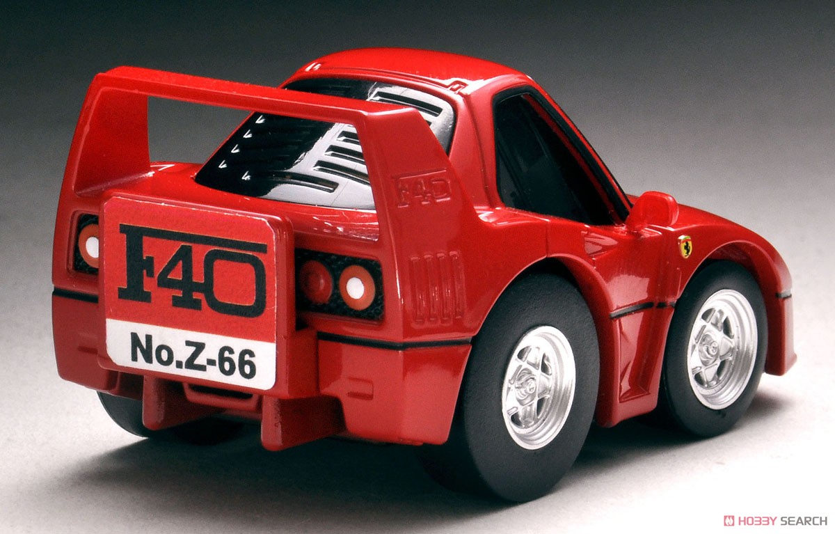 チョロQ zero Z-66a フェラーリ F40 (赤) (チョロQ) 商品画像3