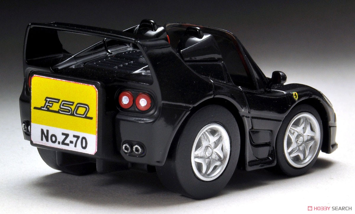 チョロQ zero Z-70b フェラーリ F50 (黒) オープン (チョロQ) 商品画像3