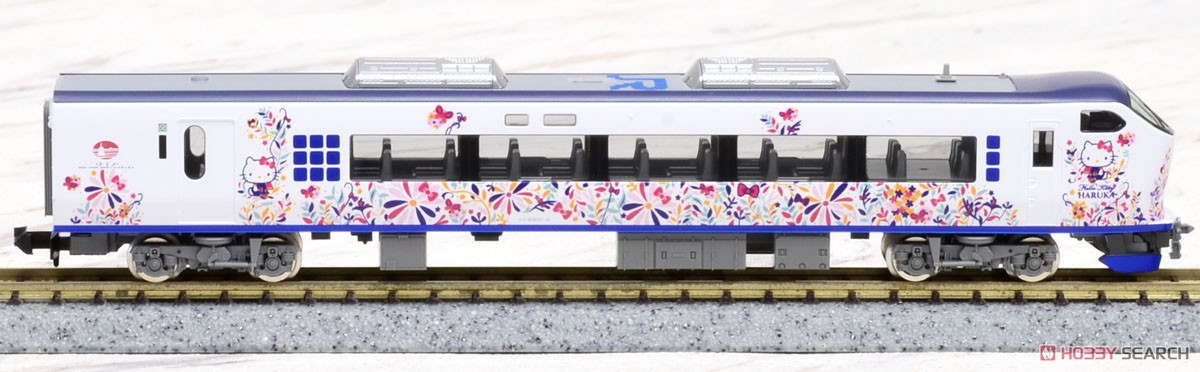 JR 281系特急電車 (ハローキティ はるか・Butterfly) セット (6両セット) (鉄道模型) 商品画像10
