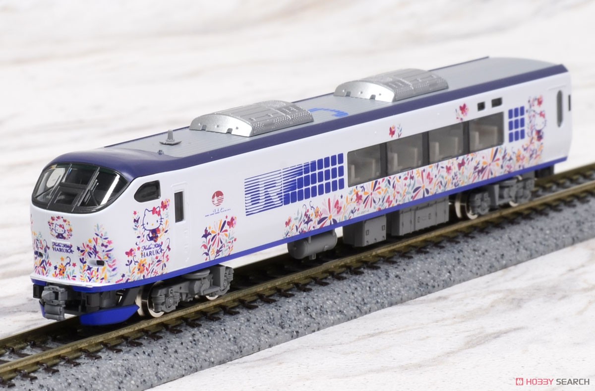 JR 281系特急電車 (ハローキティ はるか・Butterfly) セット (6両セット) (鉄道模型) 商品画像4