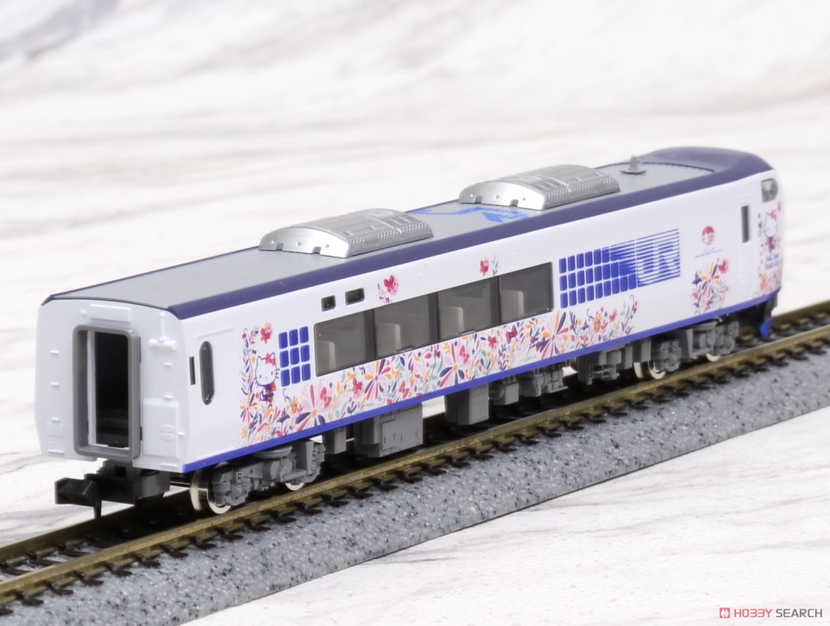 JR 281系特急電車 (ハローキティ はるか・Butterfly) セット (6両セット) (鉄道模型) 商品画像5