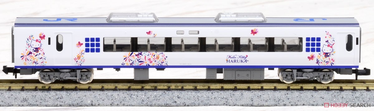 JR 281系特急電車 (ハローキティ はるか・Butterfly) セット (6両セット) (鉄道模型) 商品画像7