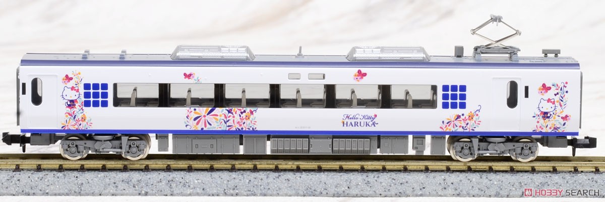 JR 281系特急電車 (ハローキティ はるか・Butterfly) セット (6両セット) (鉄道模型) 商品画像9