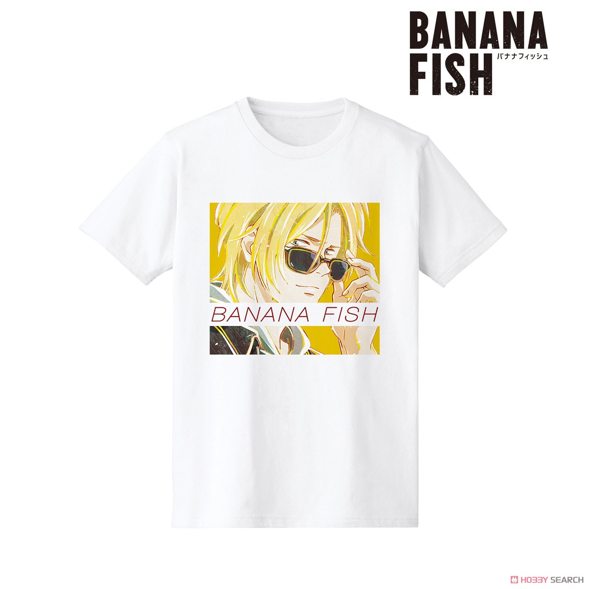 BANANA FISH アッシュ・リンクス Ani-Art Tシャツ レディース(サイズ/XL) (キャラクターグッズ) 商品画像1