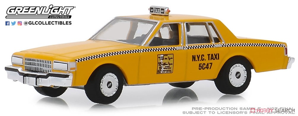 1987 Chevrolet Caprice New York City Taxi Cab (ミニカー) 商品画像1