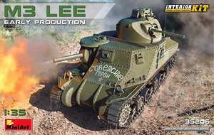 M3 Lee Early Production Interior Kit (Plastic model)