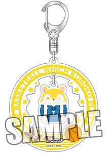 Kuroko`s Basketball Acrylic Key Ring w/Charm [Ryota Kise] Mochi-mochi Hamster Collection Ver. (Anime Toy)