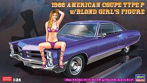 1966 American Coupe TypeP w/Blond Girls Figure (Model Car)
