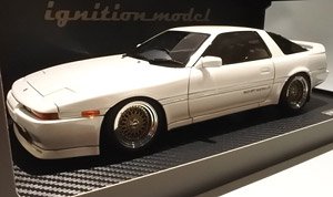 Toyota Supra 3.0GT Turbo A (MA70) Pearl White (Diecast Car)