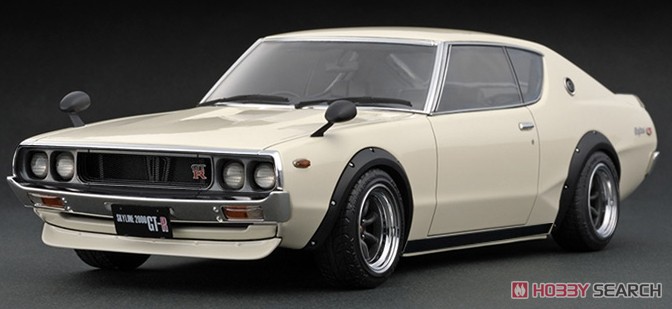 Nissan Skyline 2000 GT-R (KPGC110) White (ミニカー) その他の画像1