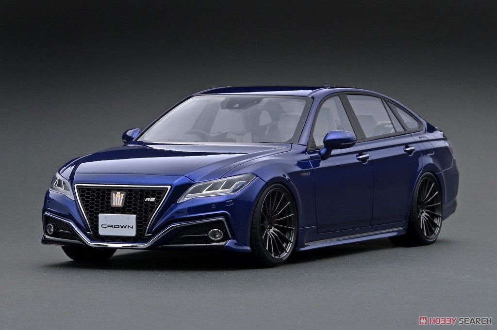 Toyota Crown (220) 3.5L RS Advance Blue Metallic (ミニカー) 商品画像1