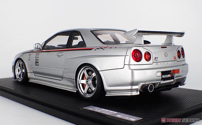 Nismo R34 GT-R R-tune Silver (ミニカー) 商品画像2