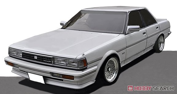 Toyota Cresta (GX71) Super Lucent TWINCAM24 EXCEED Pearl White (ミニカー) その他の画像1