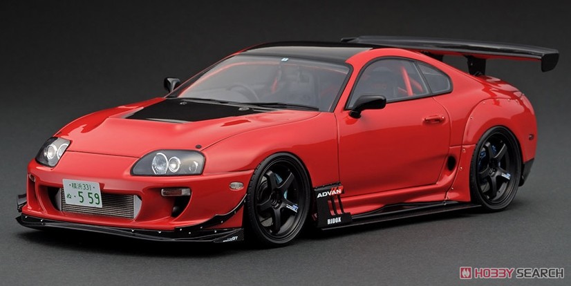Toyota Supra (JZA80) RZ Orido-Street Ver.Red (Diecast Car) Other picture1