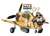 Cute Hero Series : Cartisss P-40 Warhawk & American Cocker Spaniel Pilot `Flying Tigers` (Plastic model) Item picture2