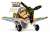 Cute Hero Series : Cartisss P-40 Warhawk & American Cocker Spaniel Pilot `Flying Tigers` (Plastic model) Item picture6