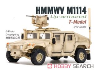 US HMMWV M1114 HA w/ CROWS (サンドイエロー) (完成品AFV) 商品画像1