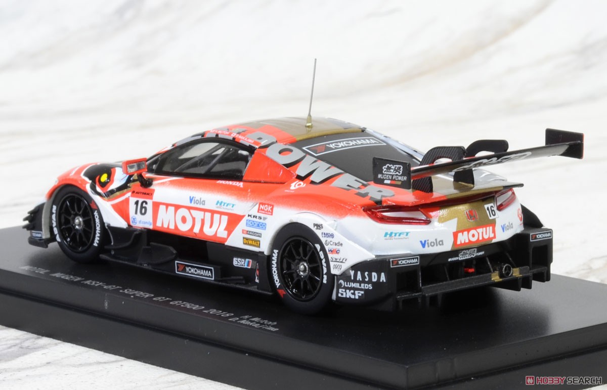 MOTUL MUGEN NSX-GT SUPER GT GT500 2018 No.16 (ミニカー) 商品画像4