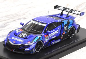 Raybrig NSX-GT Super GT GT500 2018 No.100 (Diecast Car)