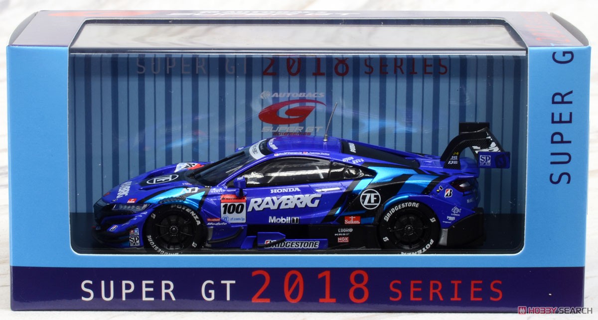 RAYBRIG NSX-GT SUPER GT GT500 2018 No.100 (ミニカー) パッケージ1