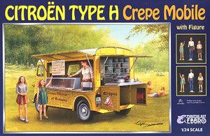 CITROEN H Crepe mobile with Figure (プラモデル)