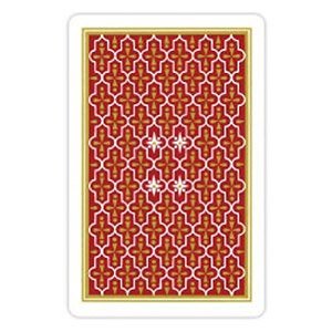 Standard playing card NAP606 Red (Board Game)