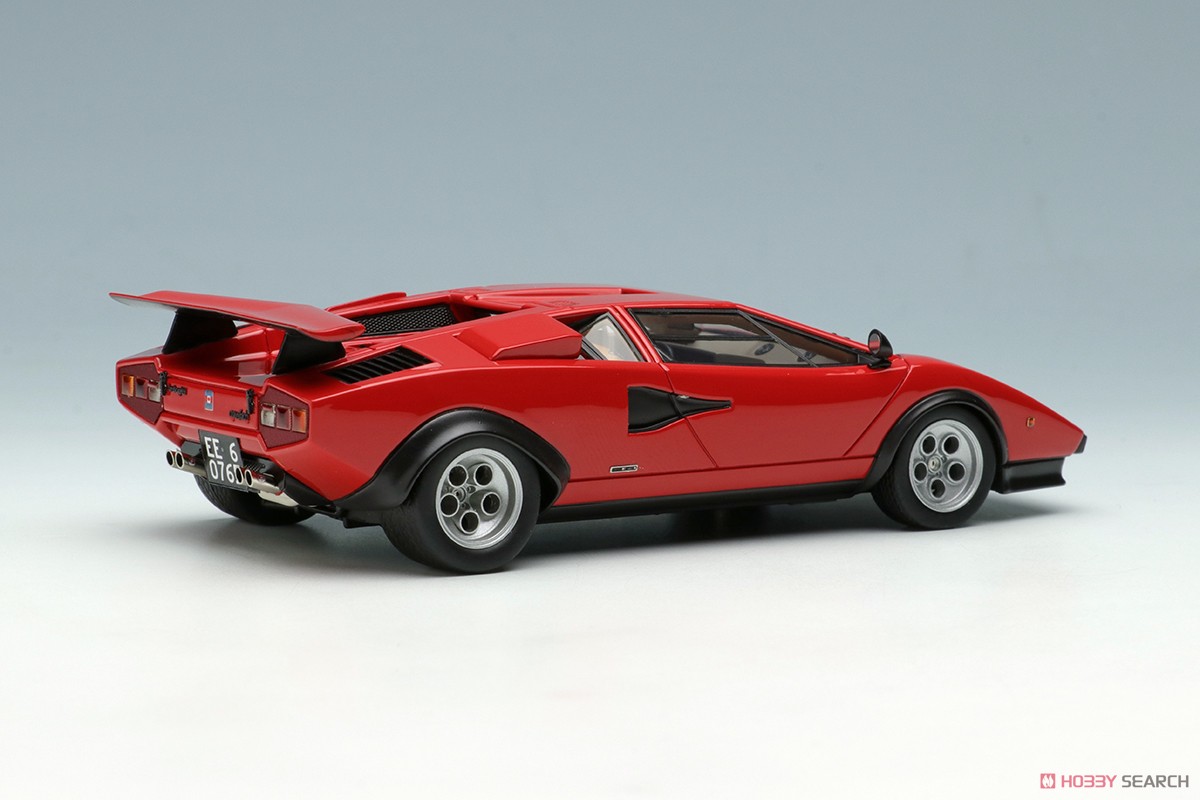 Lamborghini Countach LP400/500S `Walter Wolf` Ch.1120148 1975 (Remasterd) レッド (ミニカー) 商品画像10