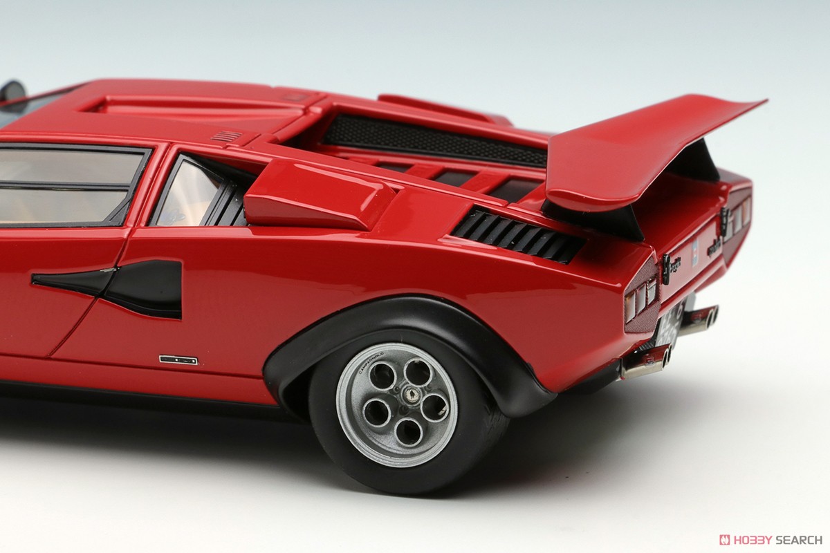 Lamborghini Countach LP400/500S `Walter Wolf` Ch.1120148 1975 (Remasterd) レッド (ミニカー) 商品画像12