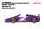 Lamborghini Huracan Performante Spyder 2018 -Center Lock Wheel Ver.- Candy Purple (Diecast Car) Other picture1