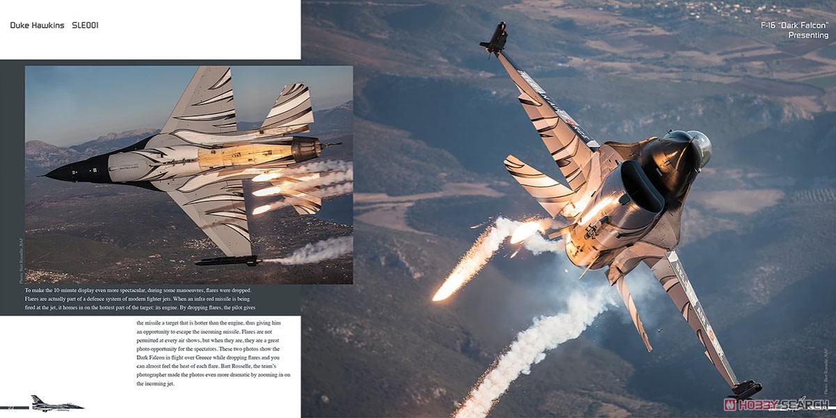ベルギー空軍 F-16 「ダークファルコン」 アクロバット飛行チーム 数量限定写真集 (書籍) 商品画像6