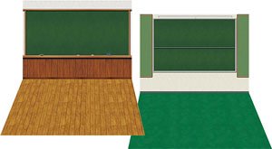 ジオラマシートEX F007 教室セットA (ドール)