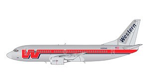 ウエスタン航空 Polished Final 737-300 N306WA (完成品飛行機)