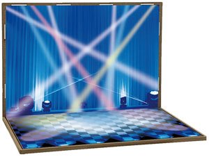 Diorama Sheet DW F006 Stage Set A (Fashion Doll)