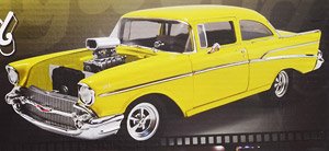 1957 CHEVROLET 210 - HOLLYWOOD KNIGHTS TRIBUTE EDITION (ミニカー)