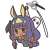 Fate/Grand Order Caster/Nitocris Tsumamare Strap (Anime Toy) Item picture1