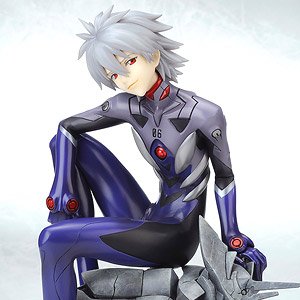 Kaworu Nagisa -Plug Suit Ver.-:RE (PVC Figure)